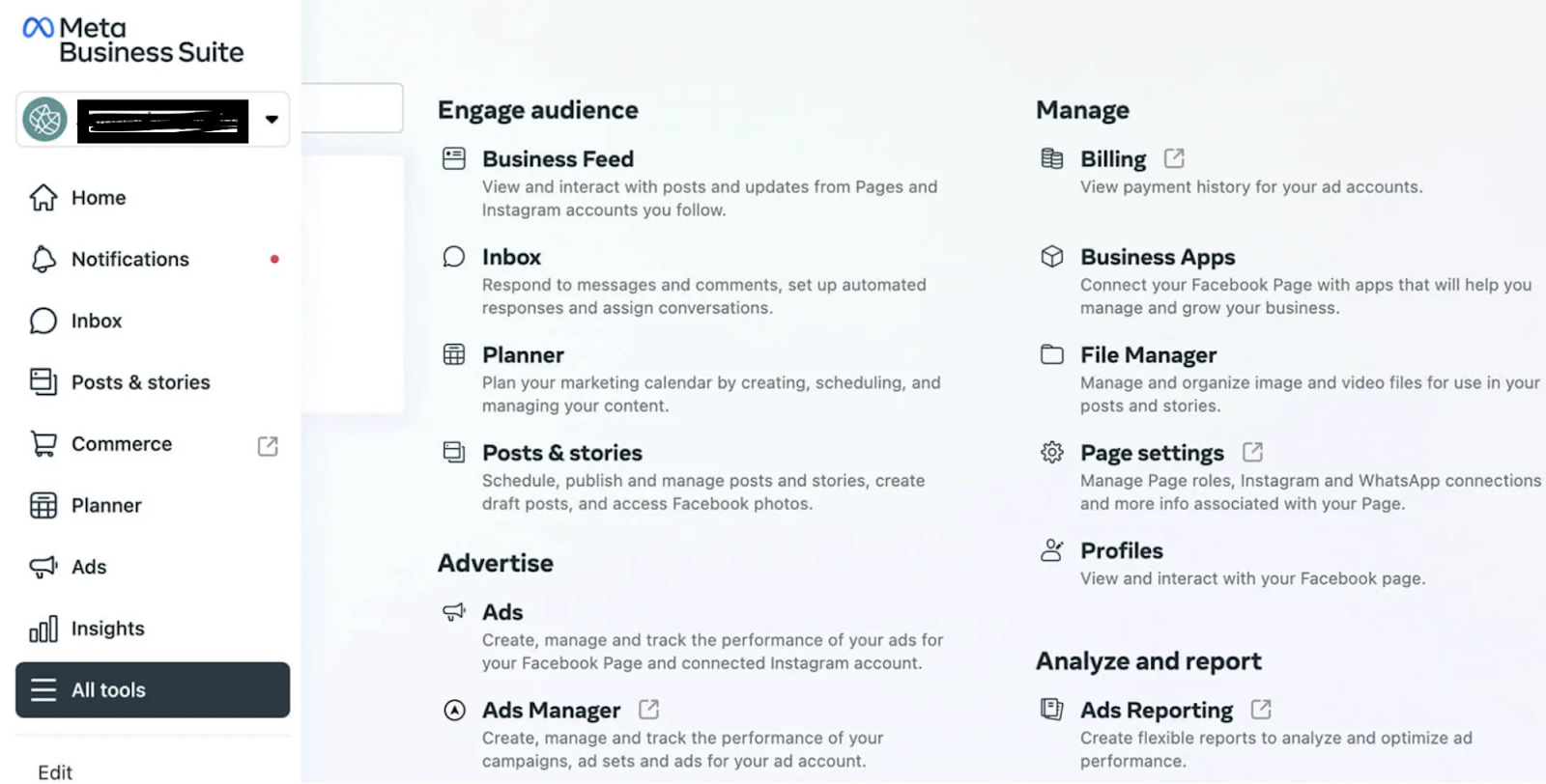 page insights facebook page