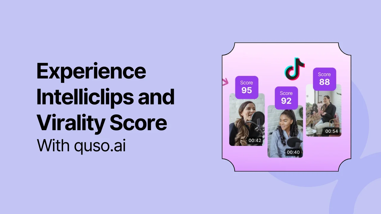 Unlocking the Power of Video Content with Intelliclips and Virality Score