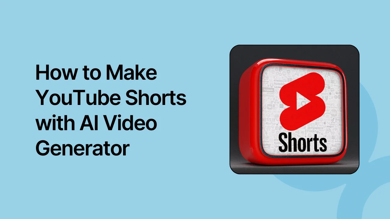 How to Make YouTube Shorts with AI Video Generator