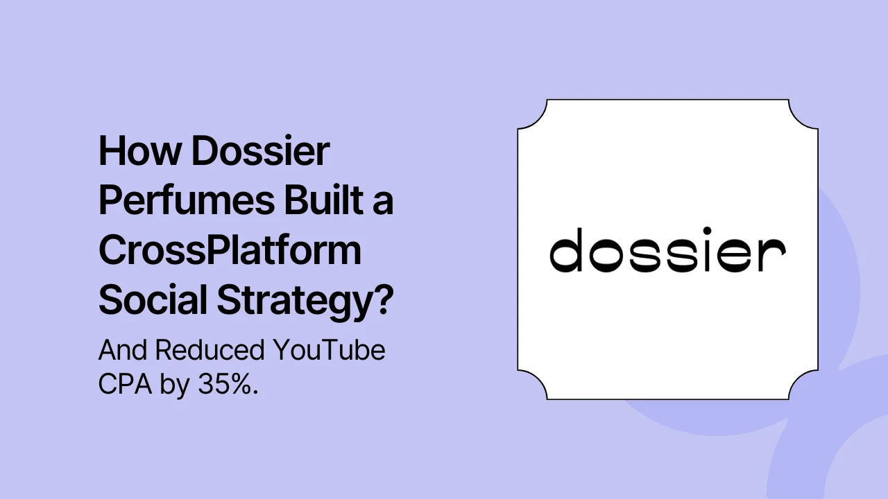 How Dossier Perfumes Built a CrossPlatform Social Strategy That Reduced YouTube CPA by 35%