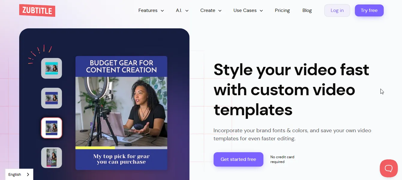 zubtitle templates