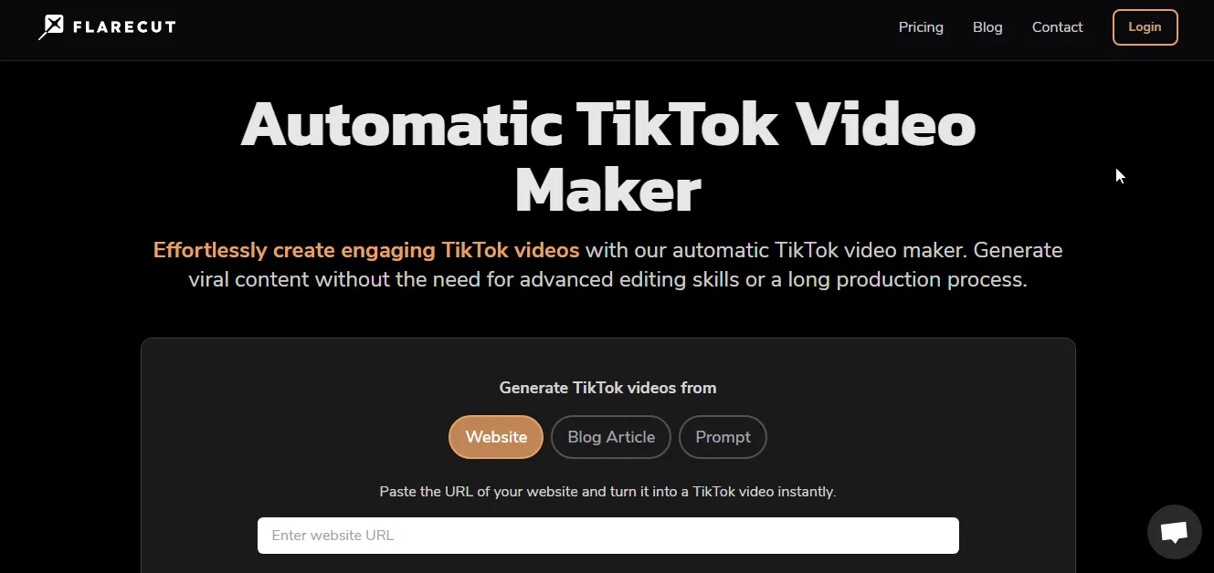 flarecut tiktok video maker