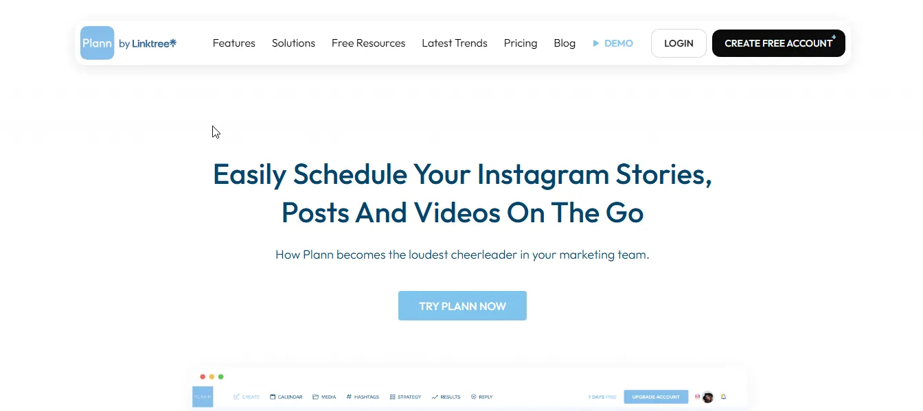 plann instagram scheduler