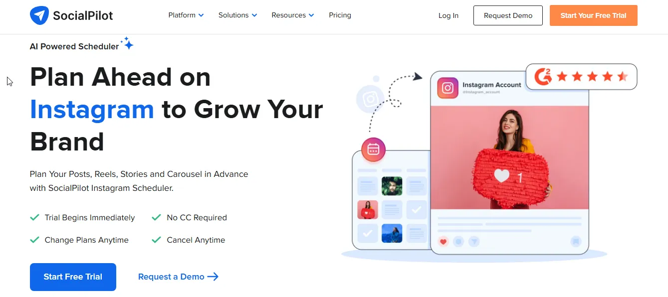 socialpilot instagram scheduler