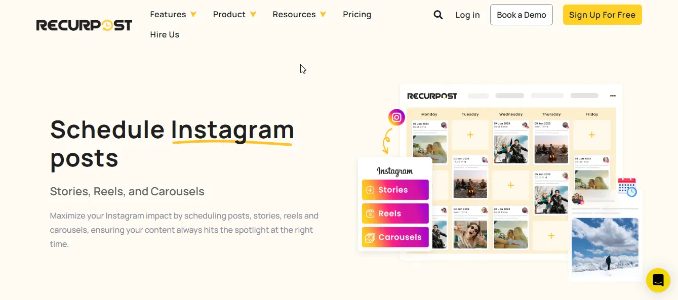 recurpost instagram scheduler