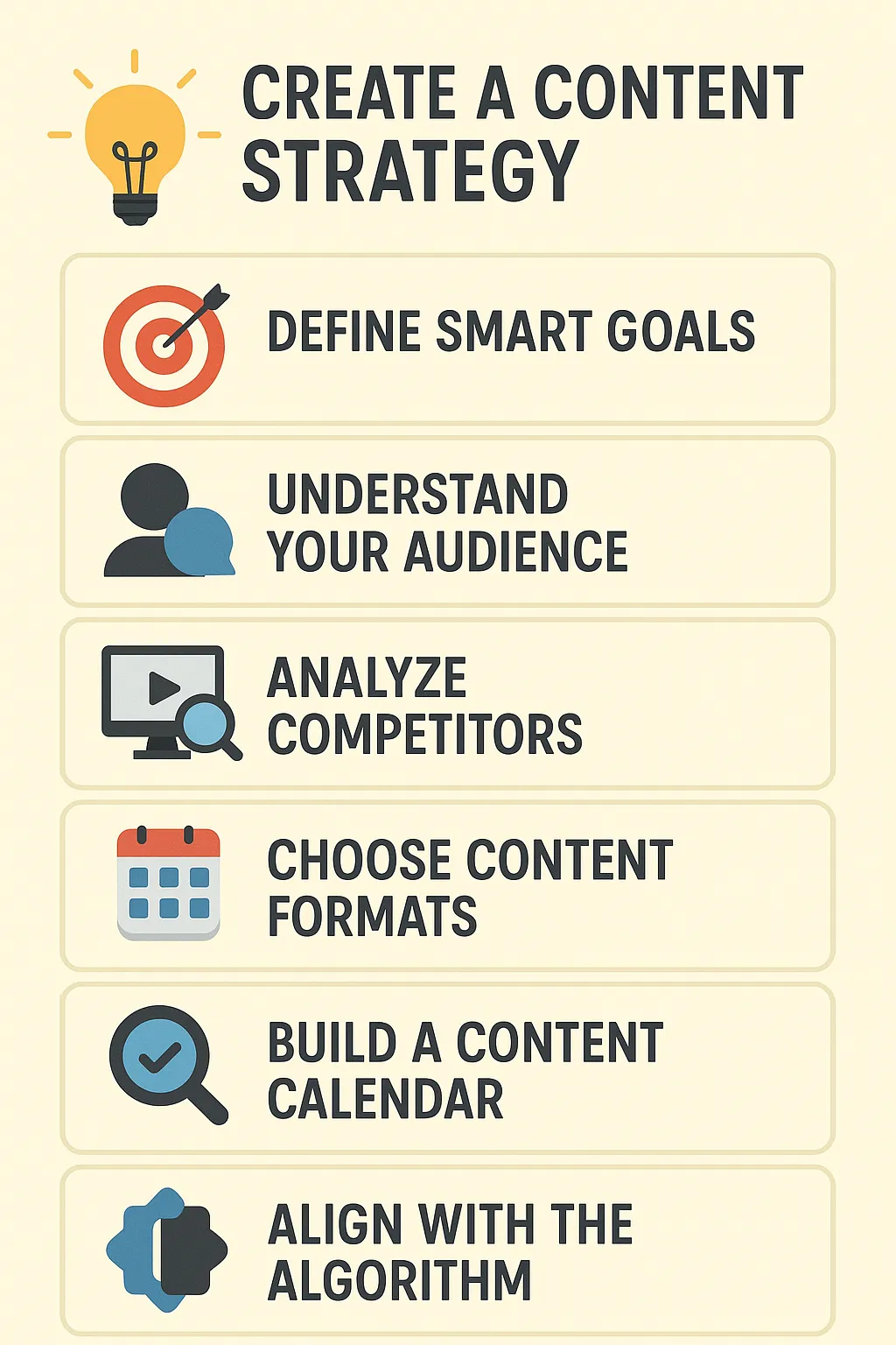 youtube content strategy
