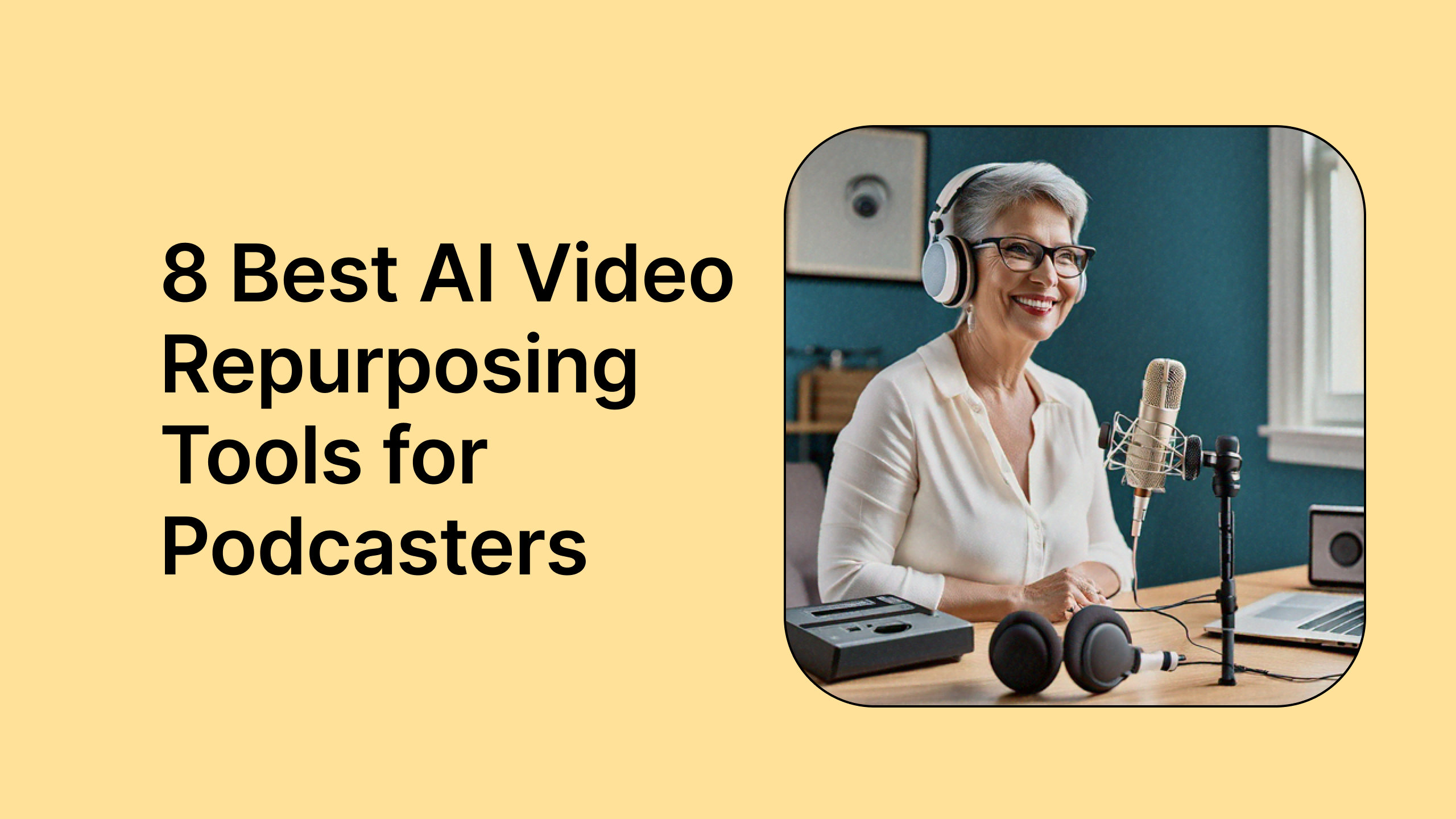 8 Best AI Video Repurposing Tools for Podcasters: 2026 Edition