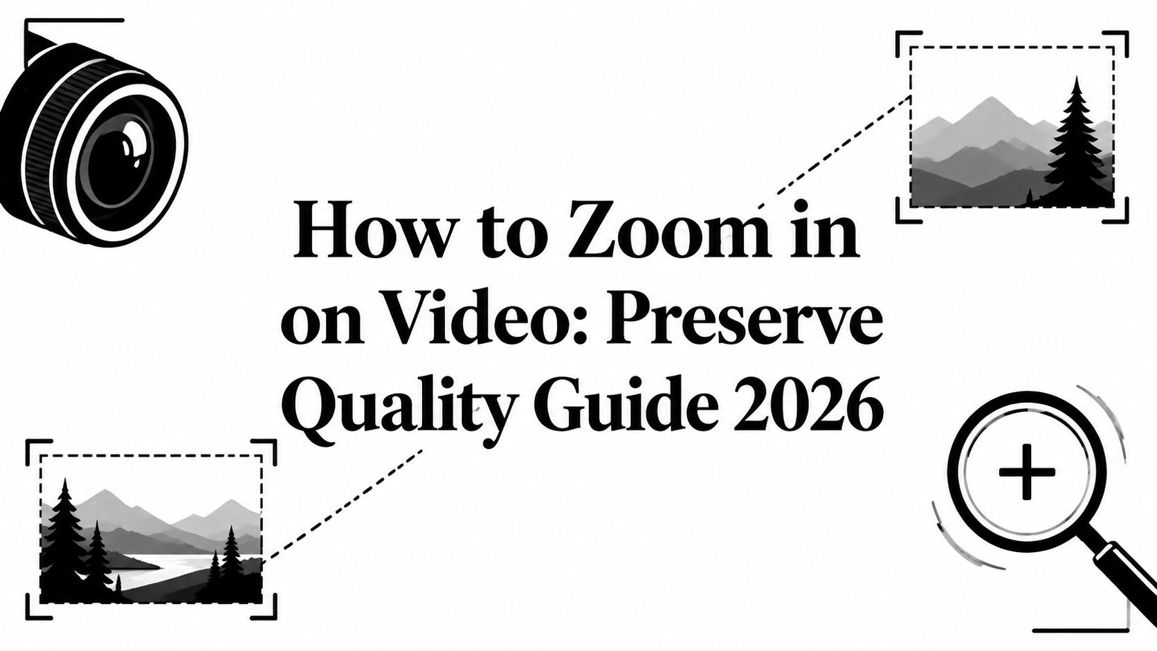 How to Zoom in on Video: Preserve Quality Guide 2026