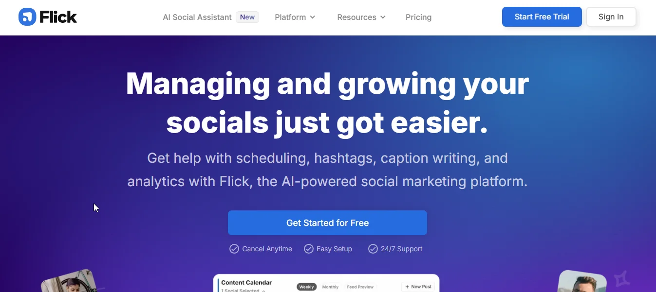 flick homepage
