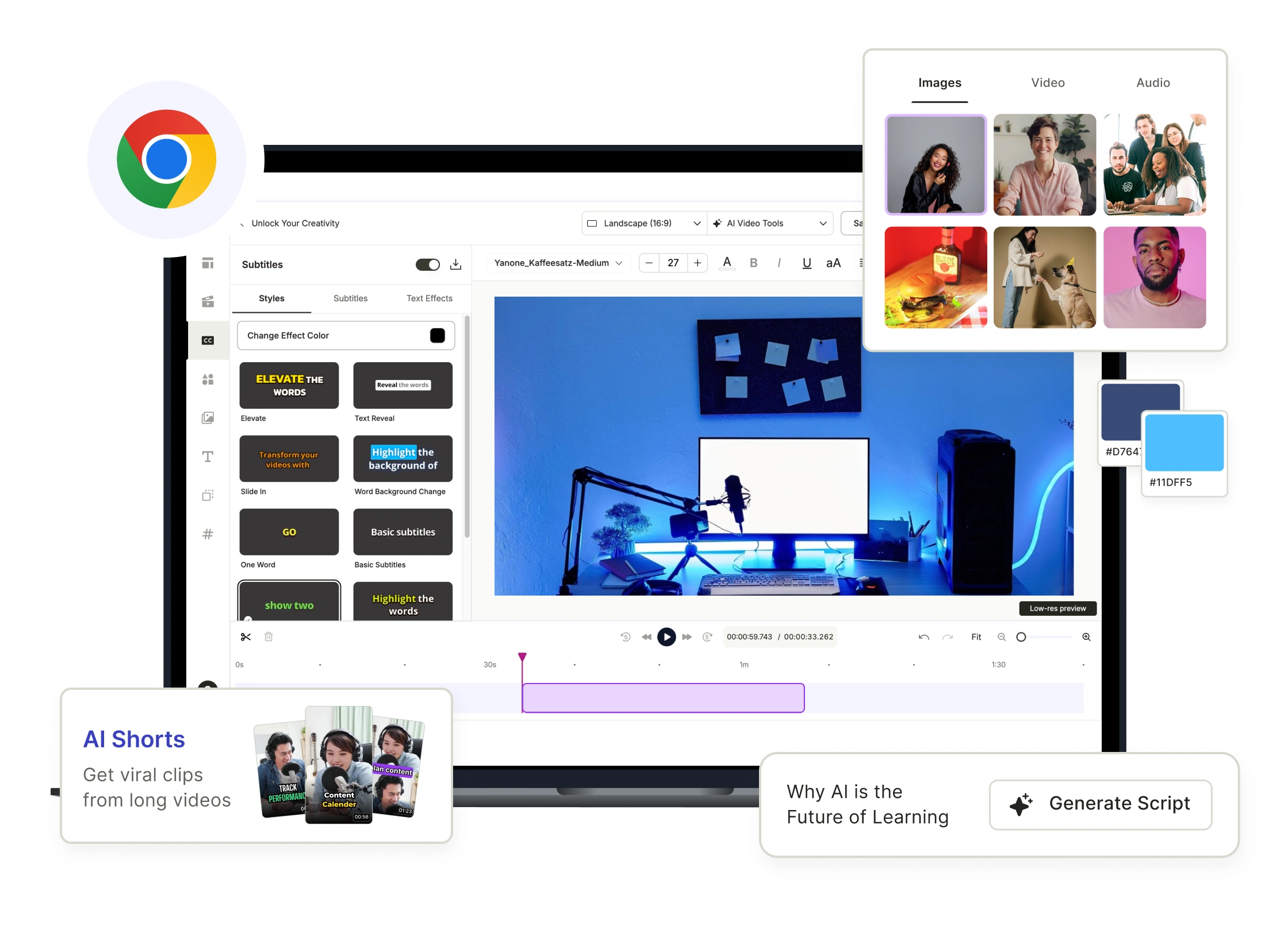 Chromebook Video Editor