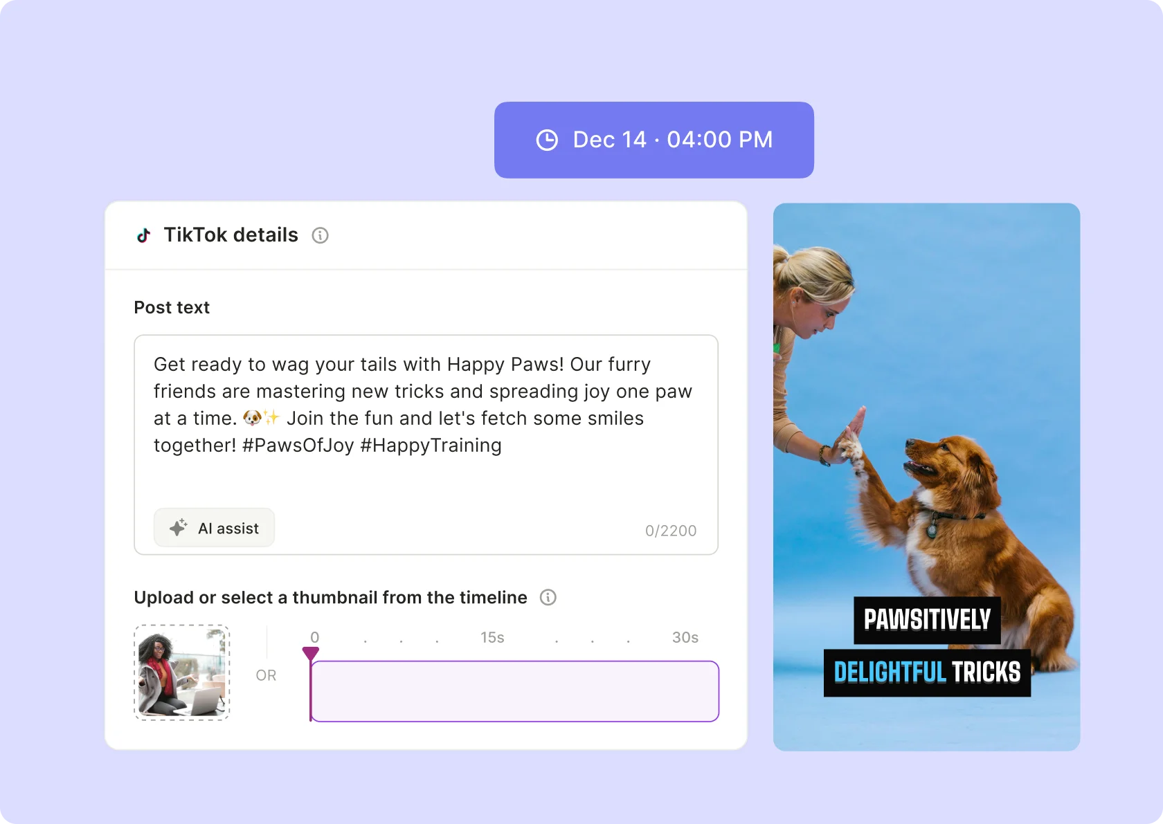 2x Your Reach with TikTok Scheduler