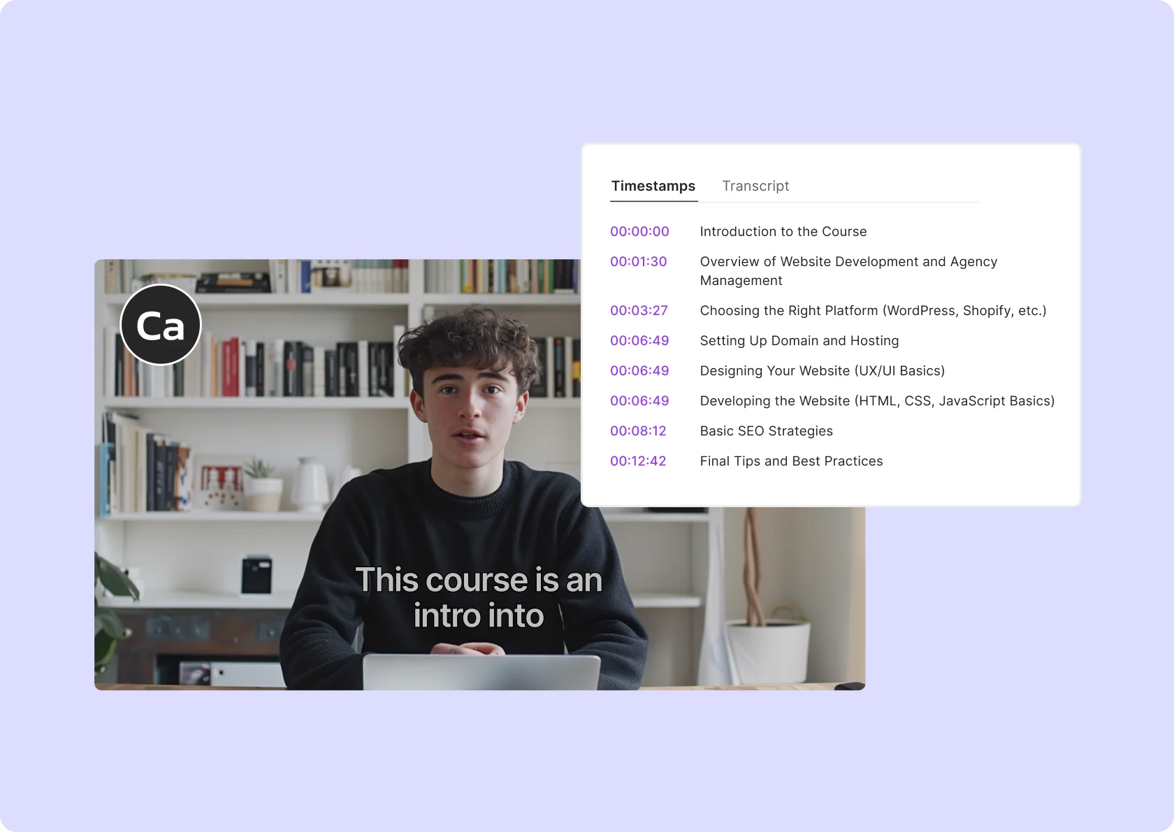 YouTube Timestamp Generator