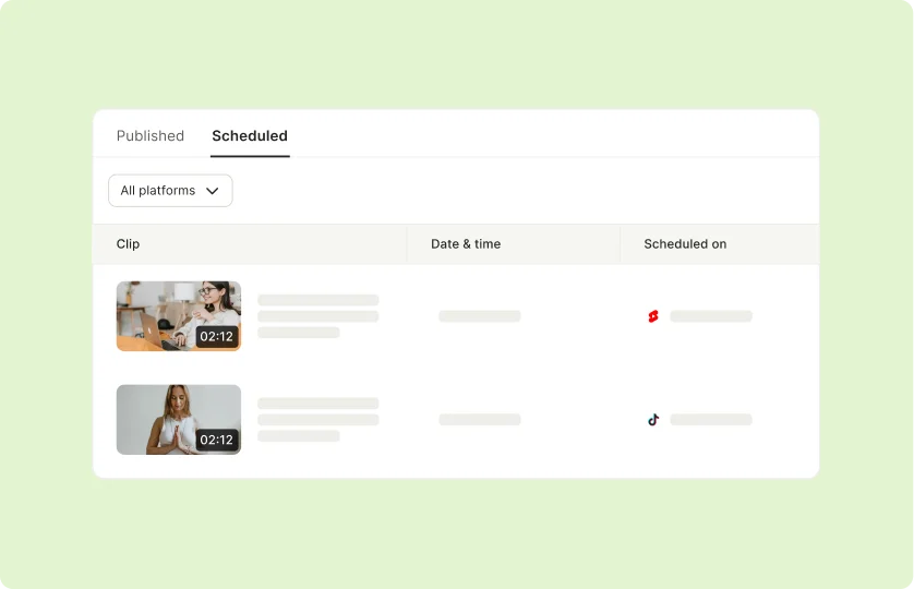 Manage All Your Platforms From One Dashboard