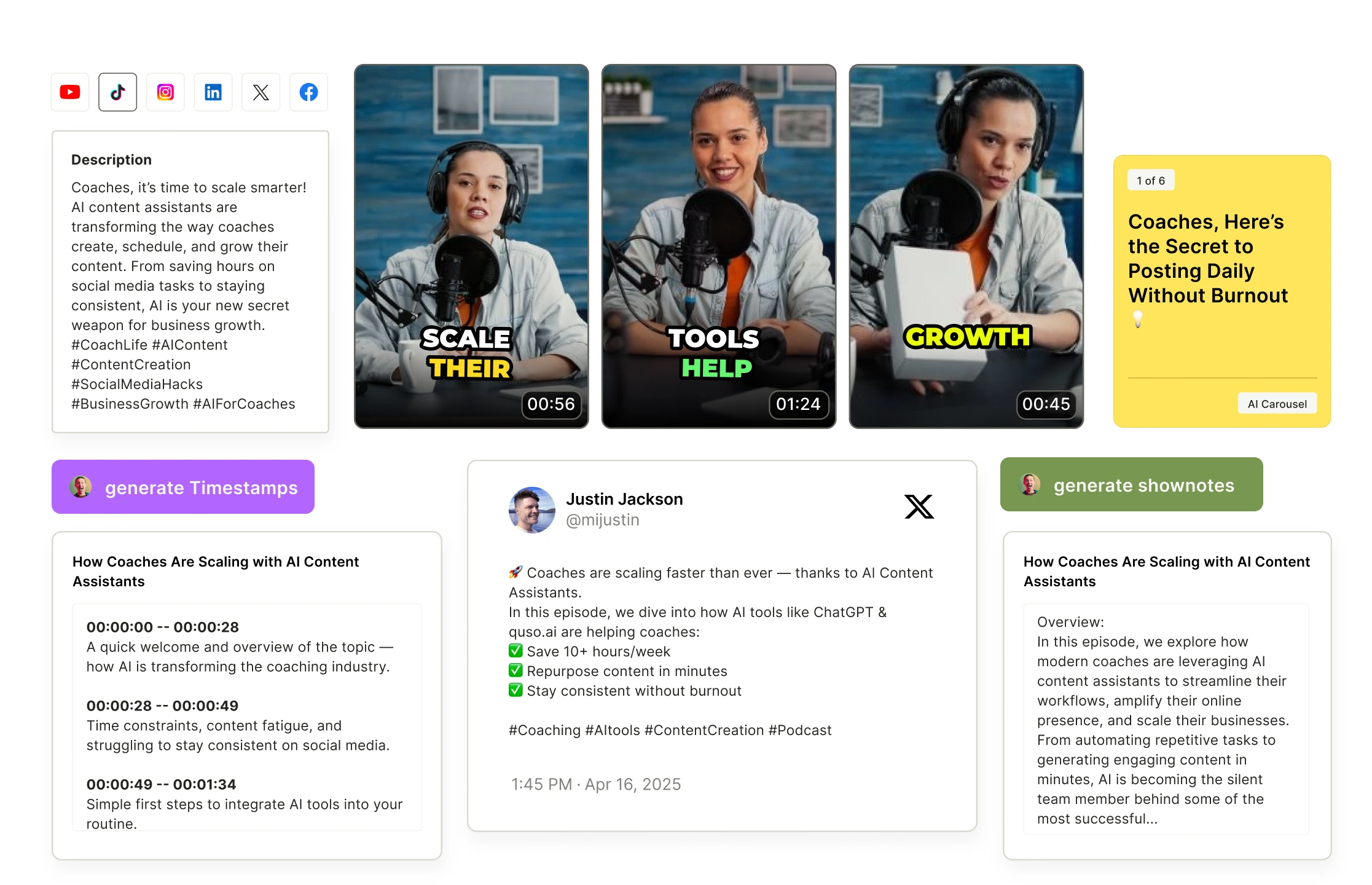 One-stop solution for Podcast Marketing