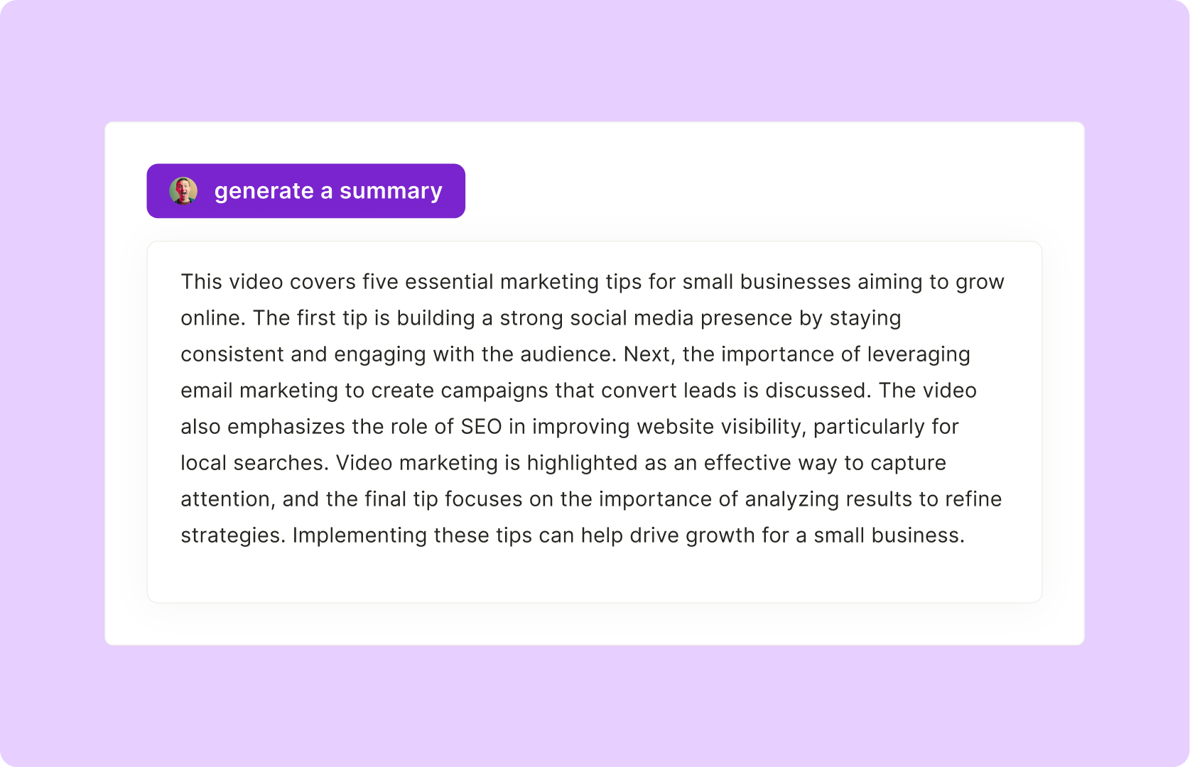 Turn Insights Into Impact