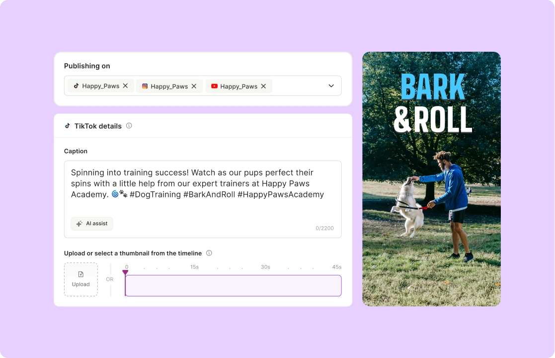 Cross-promote highlights across platforms