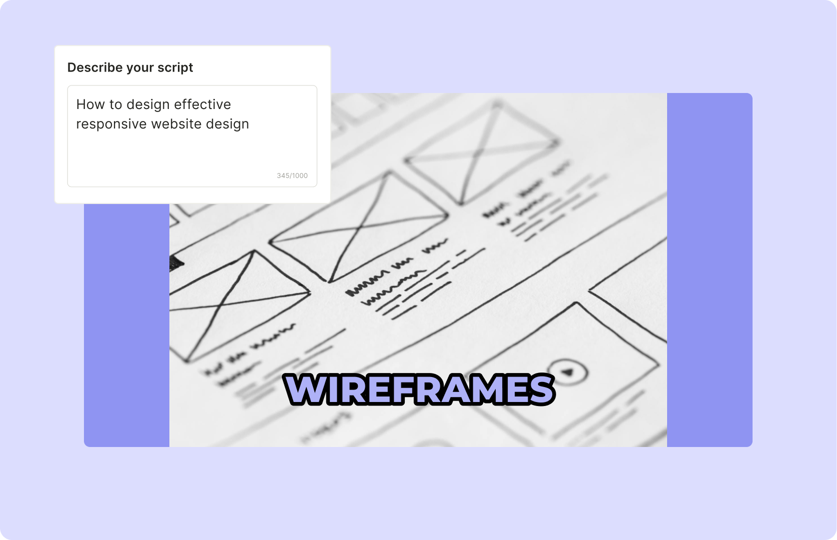 Instant Videos from Any Script or Prompt