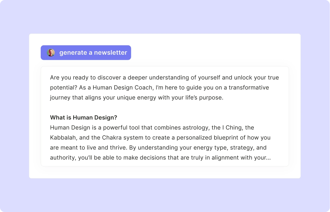 AI That Understands Your Content