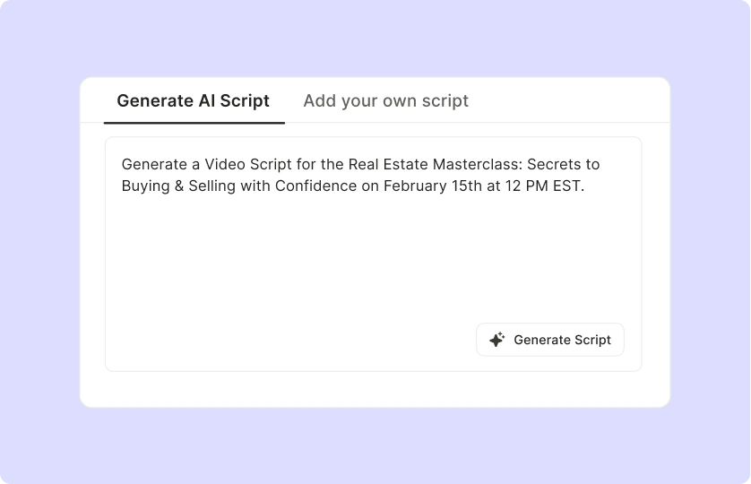 Custom Scripts That Work for You