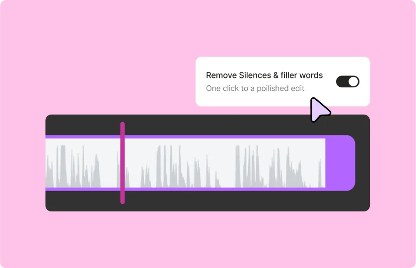 One-click silence removal