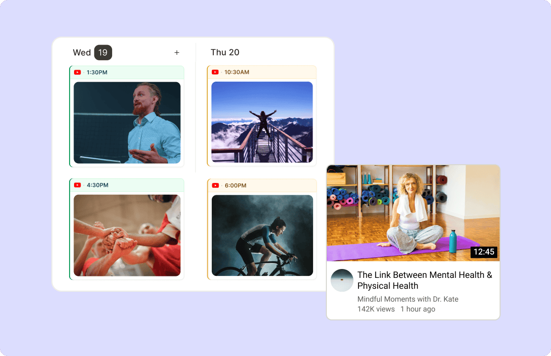 Visualize Your YouTube Upload Schedule in Seconds