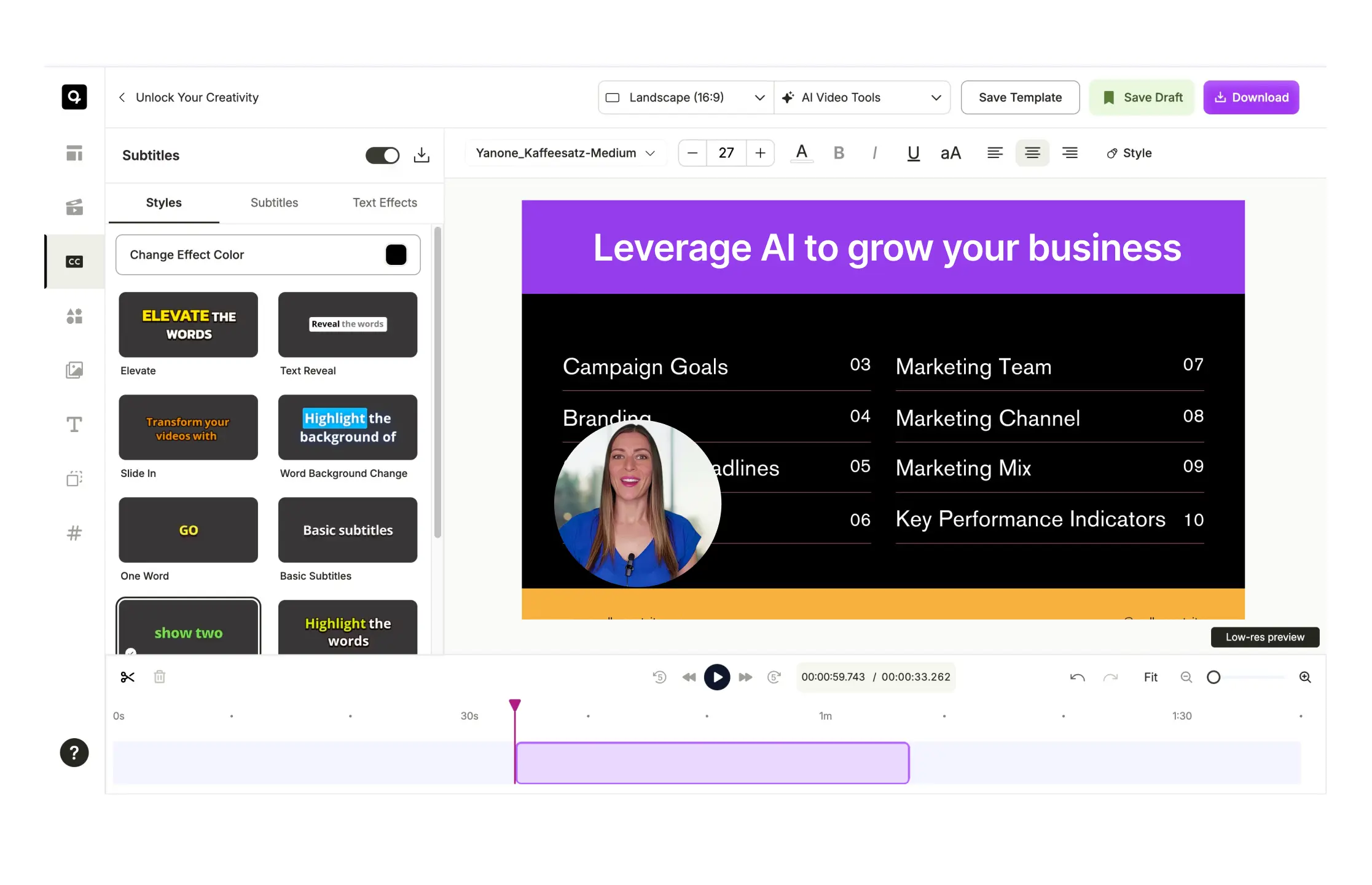Edit and Manage Talking Head Videos in One Place
