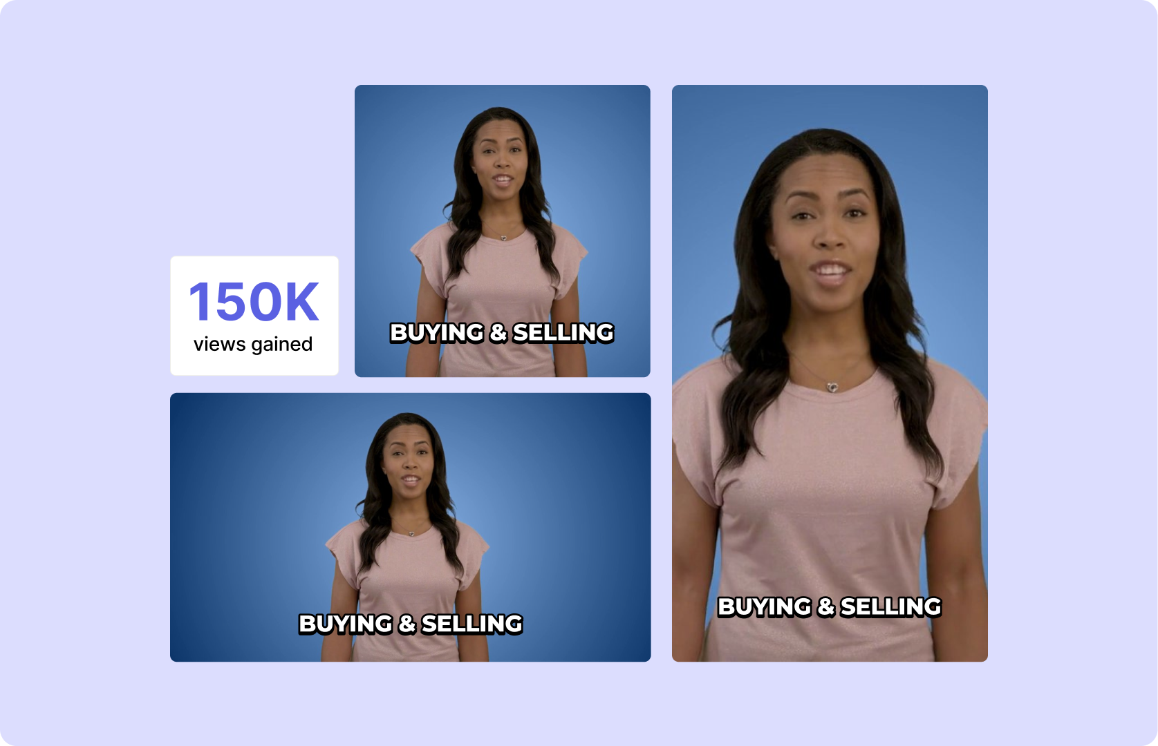 Optimized for Instagram, TikTok, and YouTube Shorts
