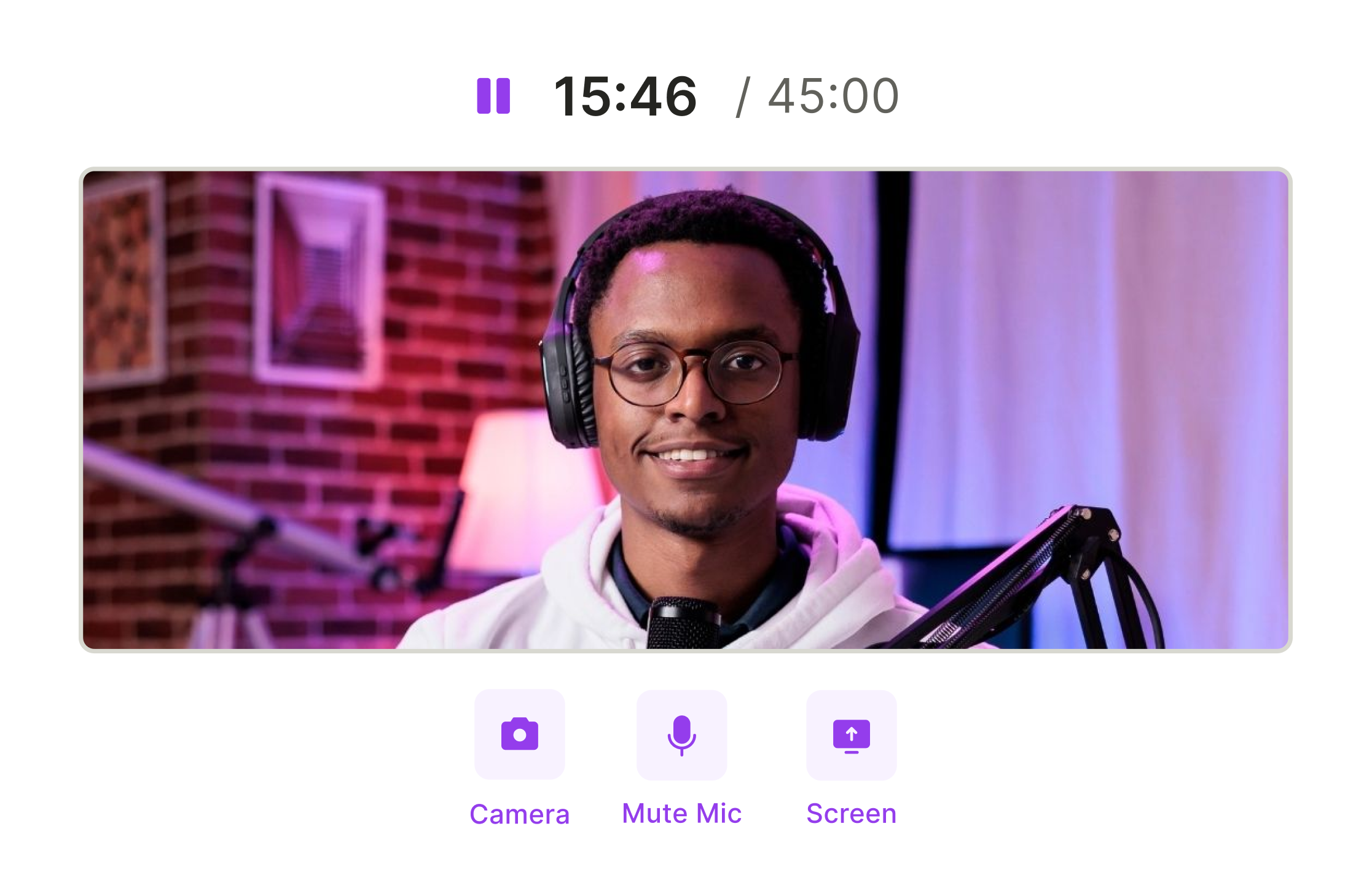 Record your screen and host it