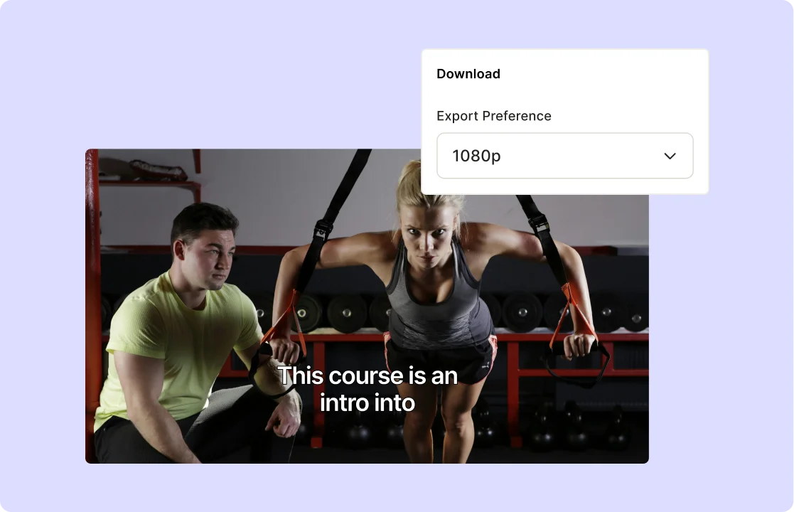 Preserve video output quality