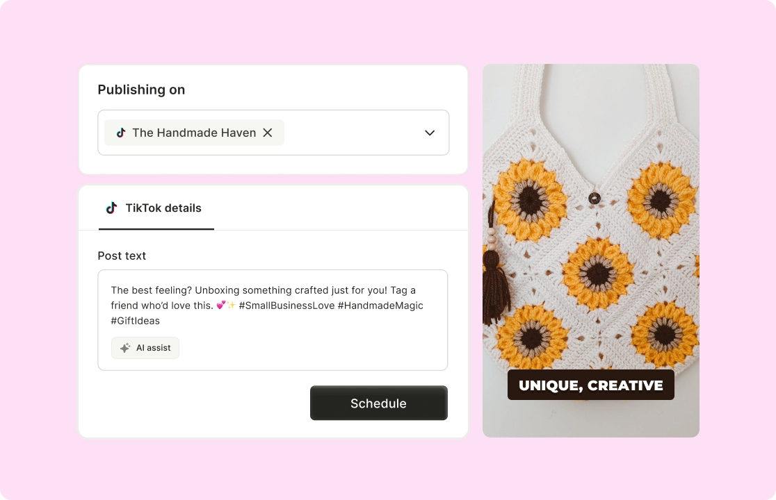 Schedule TikTok Videos with Ease