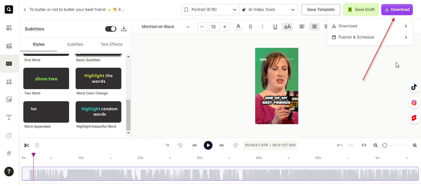 quso.ai app export